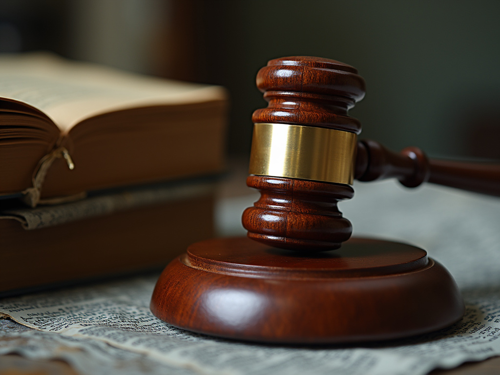 Gavel and scales — los angeles car accident lawyer