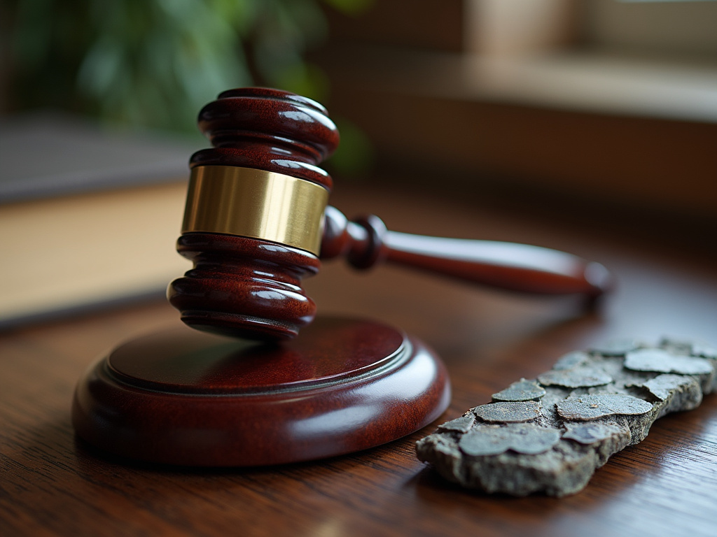 Gavel and scales — los angeles car accident lawyer