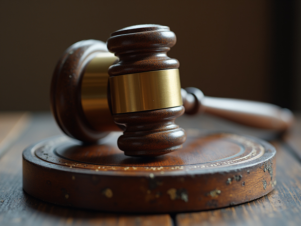 Gavel and scales — los angeles car accident lawyer