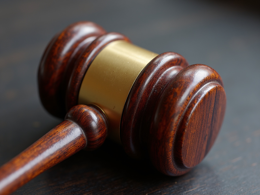 Gavel and scales — los angeles car accident lawyer