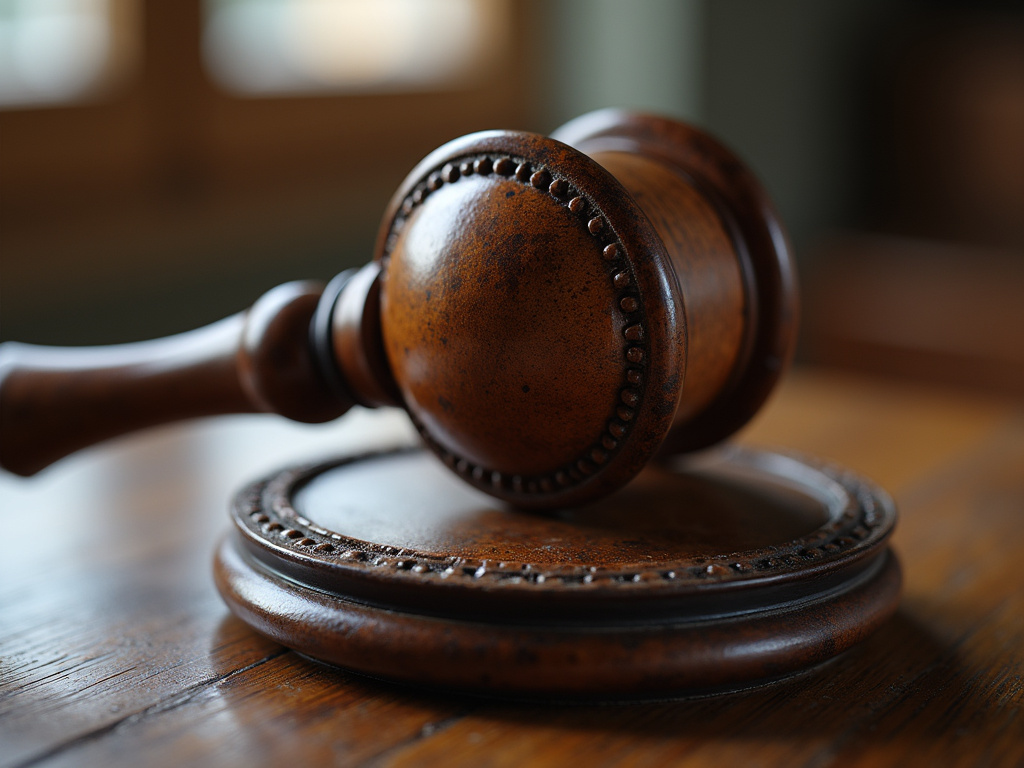Gavel and scales — los angeles car accident lawyer