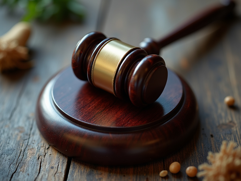 Gavel and scales — los angeles car accident lawyer