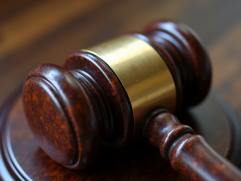 Gavel and scales — los angeles car accident lawyer