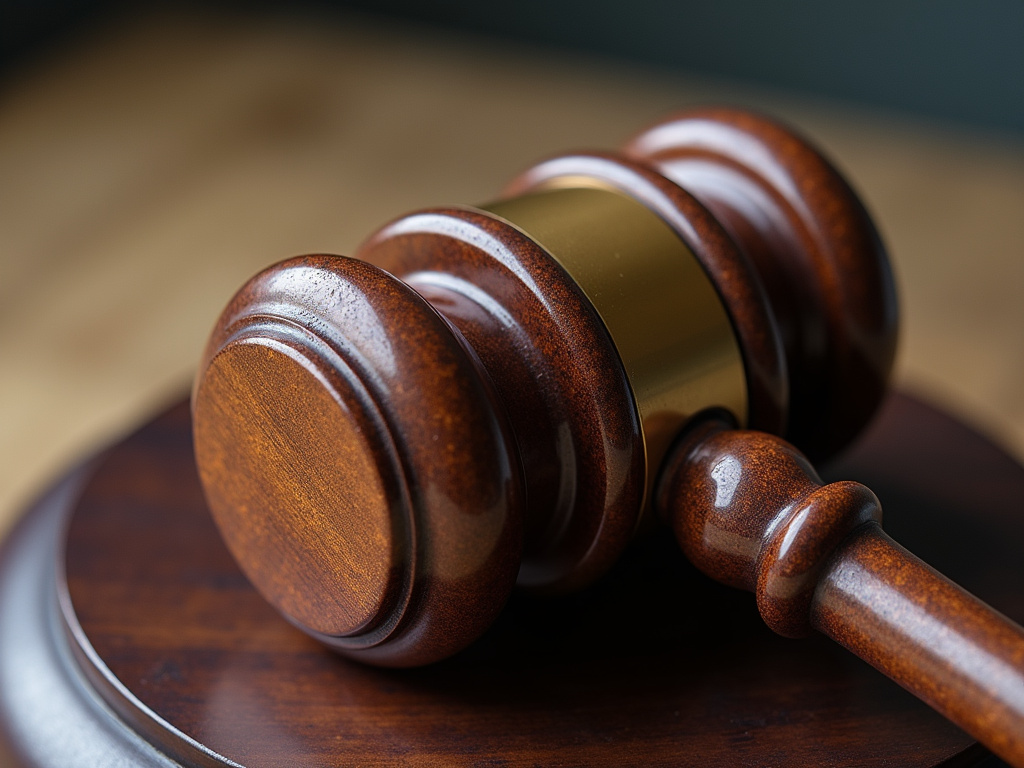 Gavel and scales — los angeles car accident lawyer