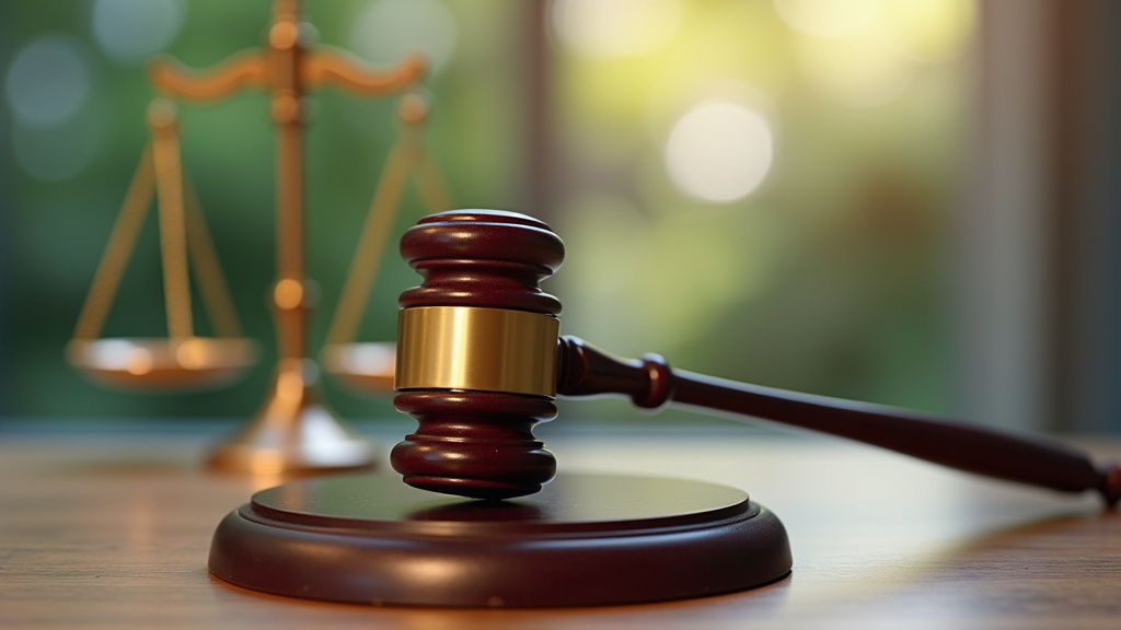 Gavel and scales — Omega Law Group Accident & Injury Attorneys, Los Angeles, LA