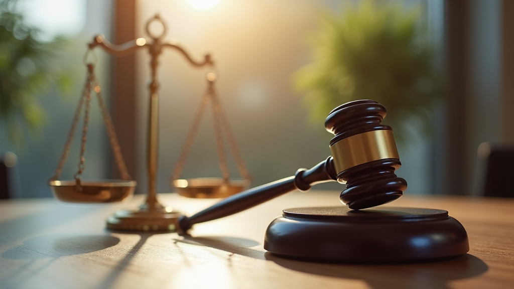 Gavel and scales — Omega Law Group Accident & Injury Attorneys, Los Angeles, LA
