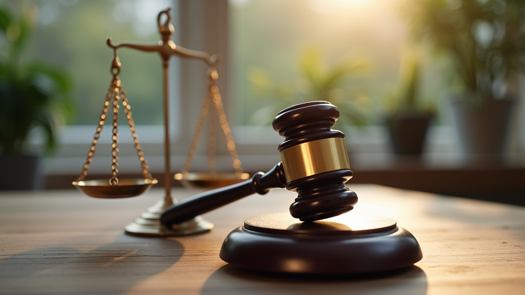 Gavel and scales — Sweet James Accident Attorneys, Phoenix, AZ