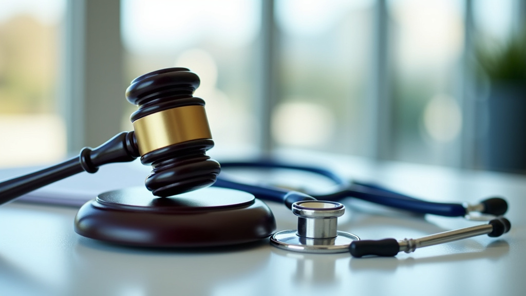 Gavel and stethoscope — Sweet James Accident Attorneys, Phoenix, AZ
