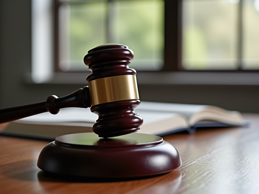 Gavel on desk — birth injury lawyer phoenix