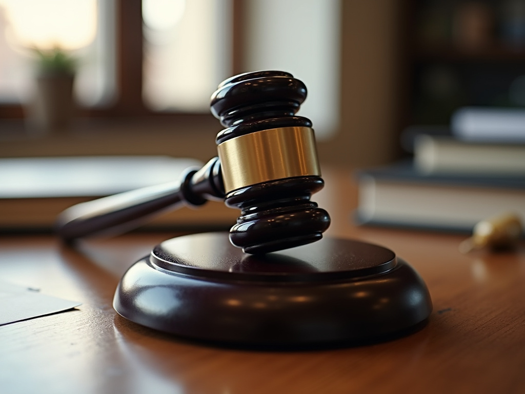 Gavel on desk — brain injury lawyer phoenix