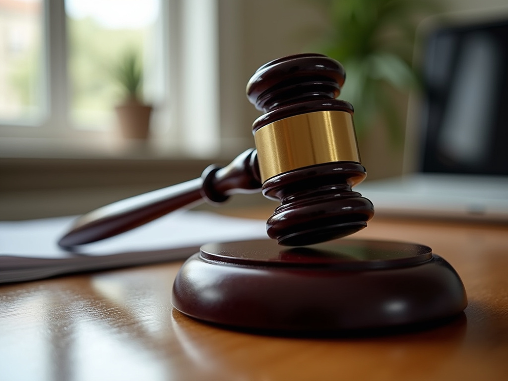 Gavel on desk — los angeles drunk driving accident lawyer