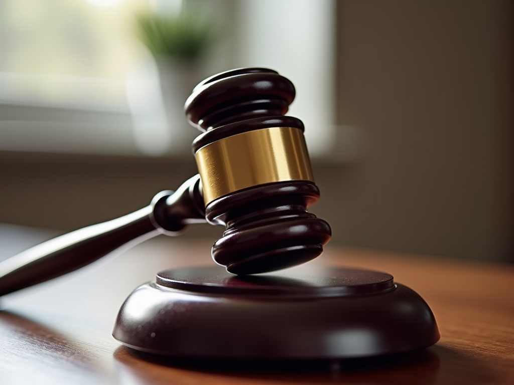 Gavel on desk — personal injury lawyer phoenix