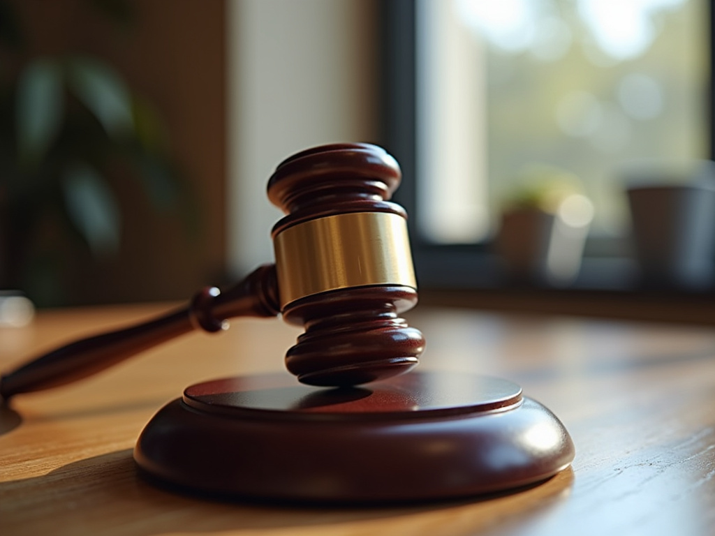 Gavel on desk — personal injury lawyer phoenix