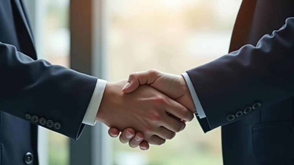 Handshake meeting — Omega Law Group Accident & Injury Attorneys, Los Angeles, LA