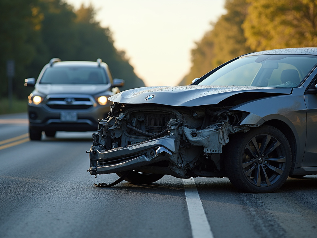 Highway collision scene — truck accident lawyer phoenix