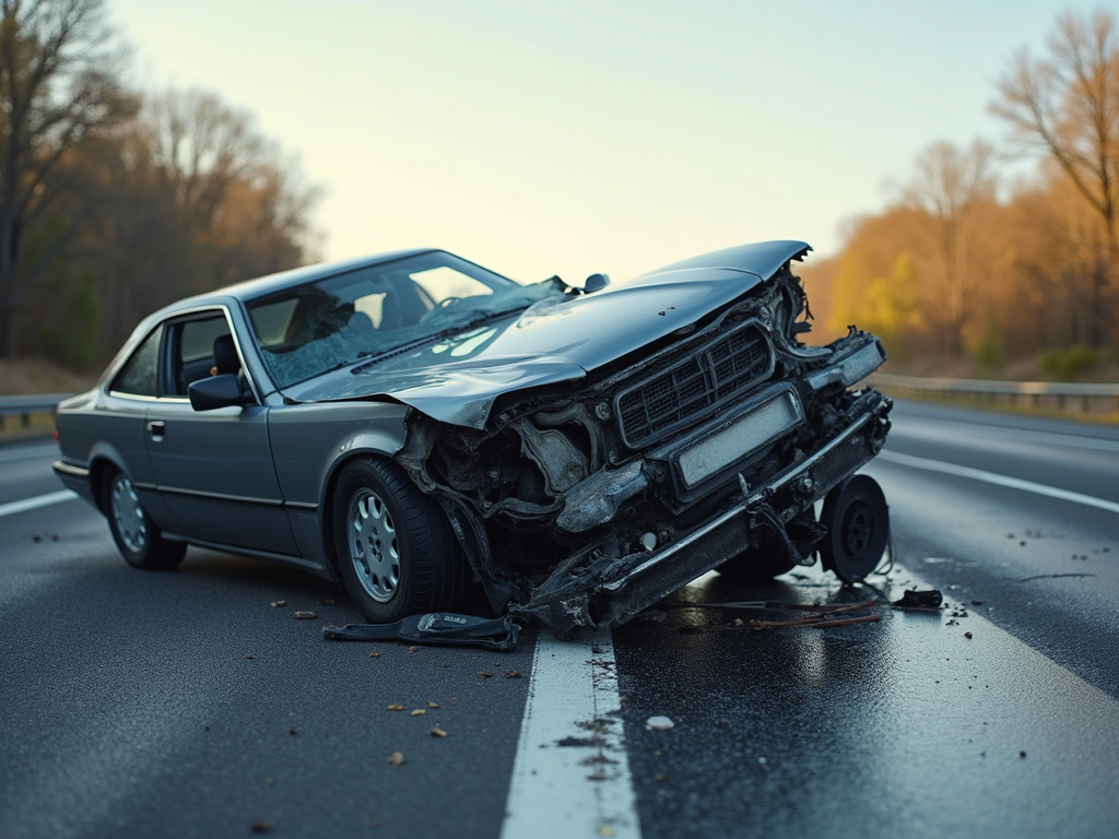 Highway crash scene — los angeles truck accident lawyer