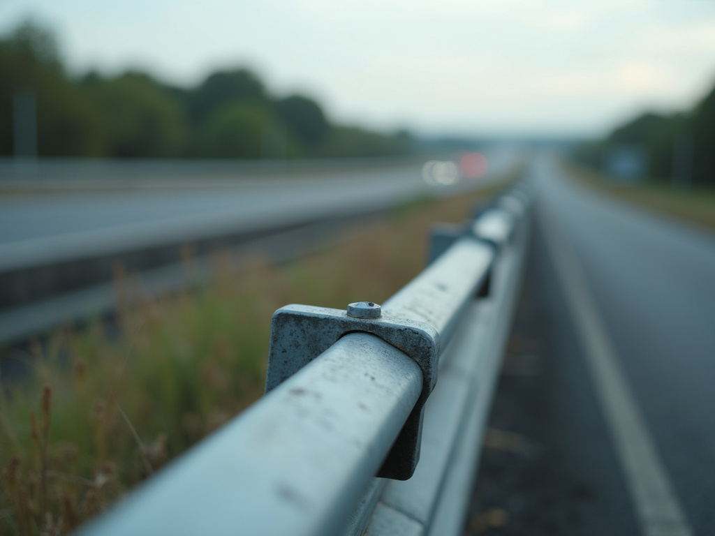 Highway guardrail — los angeles freeway accident lawyer