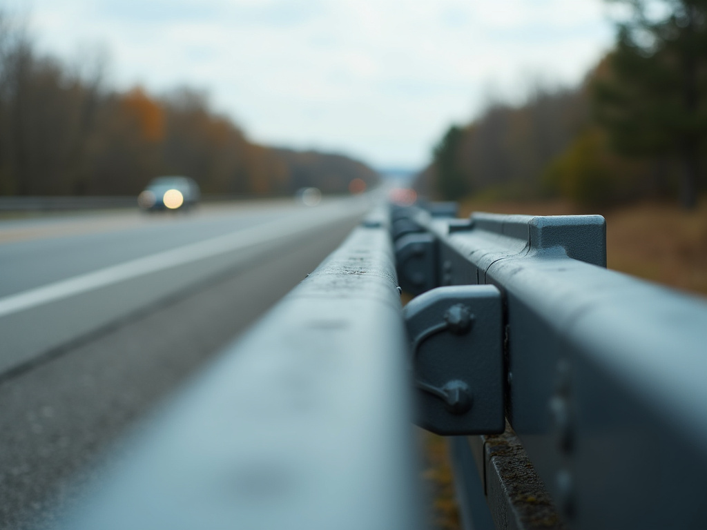 Highway guardrail — los angeles freeway accident lawyer