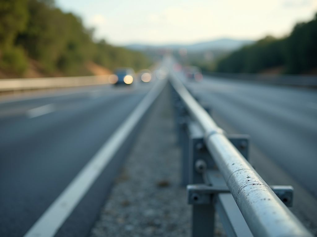 Highway guardrail — los angeles freeway accident lawyer