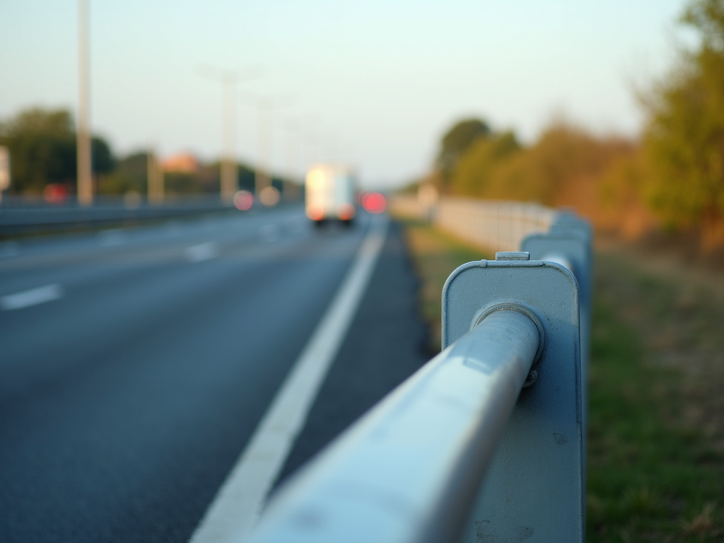 Highway guardrail — los angeles freeway accident lawyer
