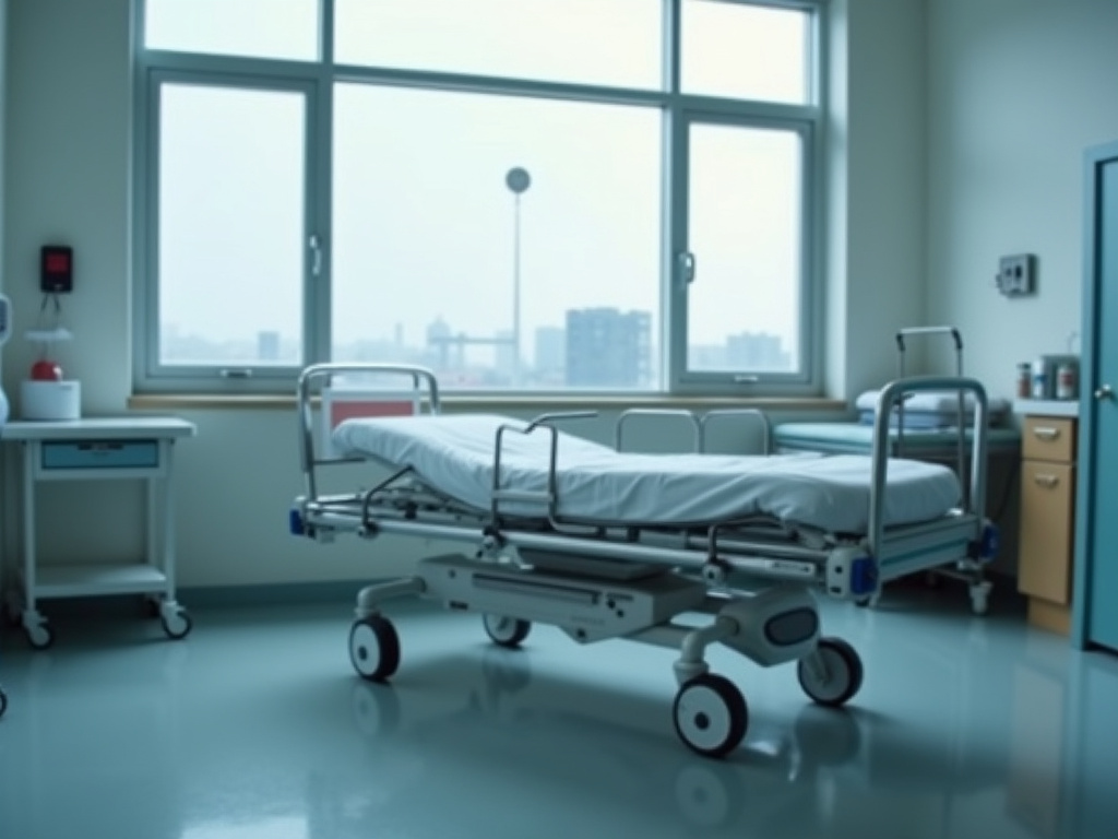 Hospital gurney — brain injury lawyer phoenix