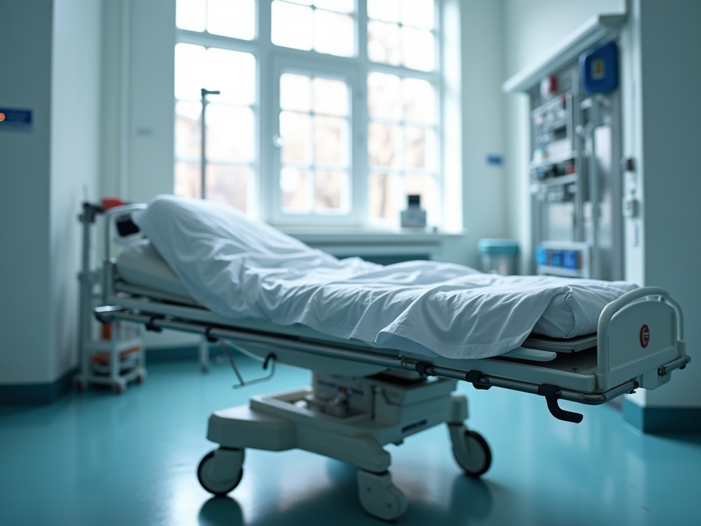 Hospital gurney — brain injury lawyer phoenix