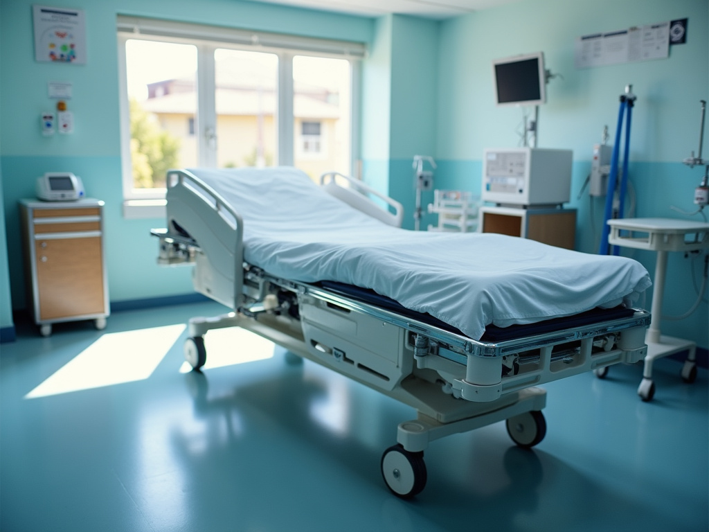Hospital gurney — brain injury lawyer phoenix