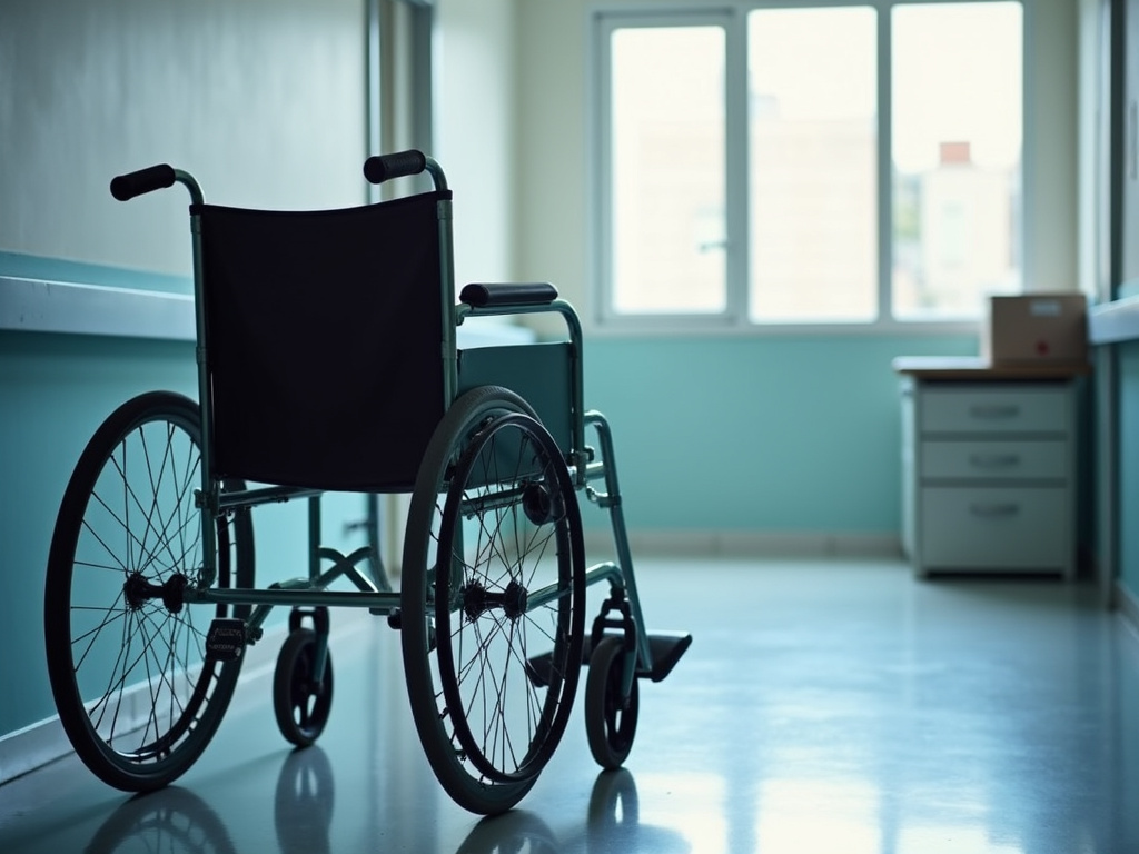 Hospital wheelchair — personal injury lawyer phoenix