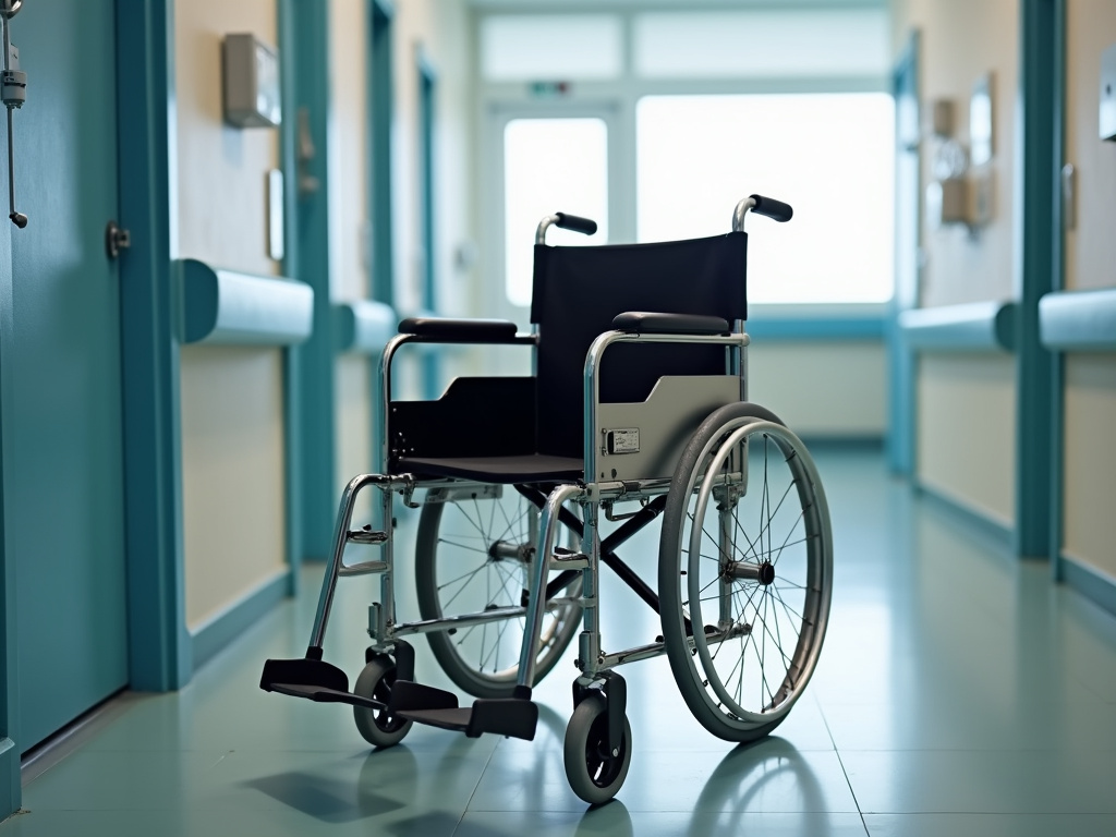 Hospital wheelchair — personal injury lawyer phoenix