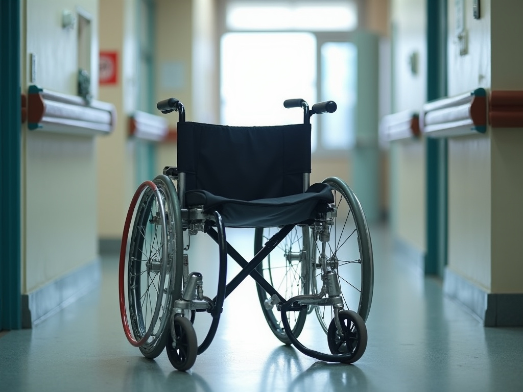 Hospital wheelchair — personal injury lawyer phoenix