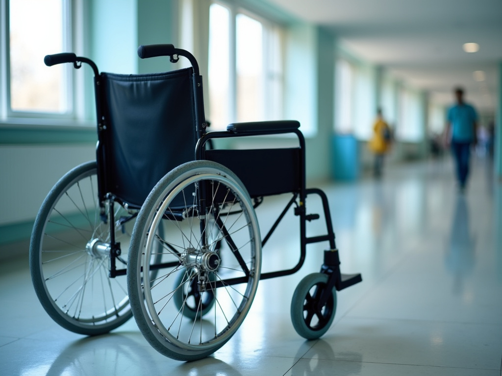 Hospital wheelchair — personal injury lawyer phoenix
