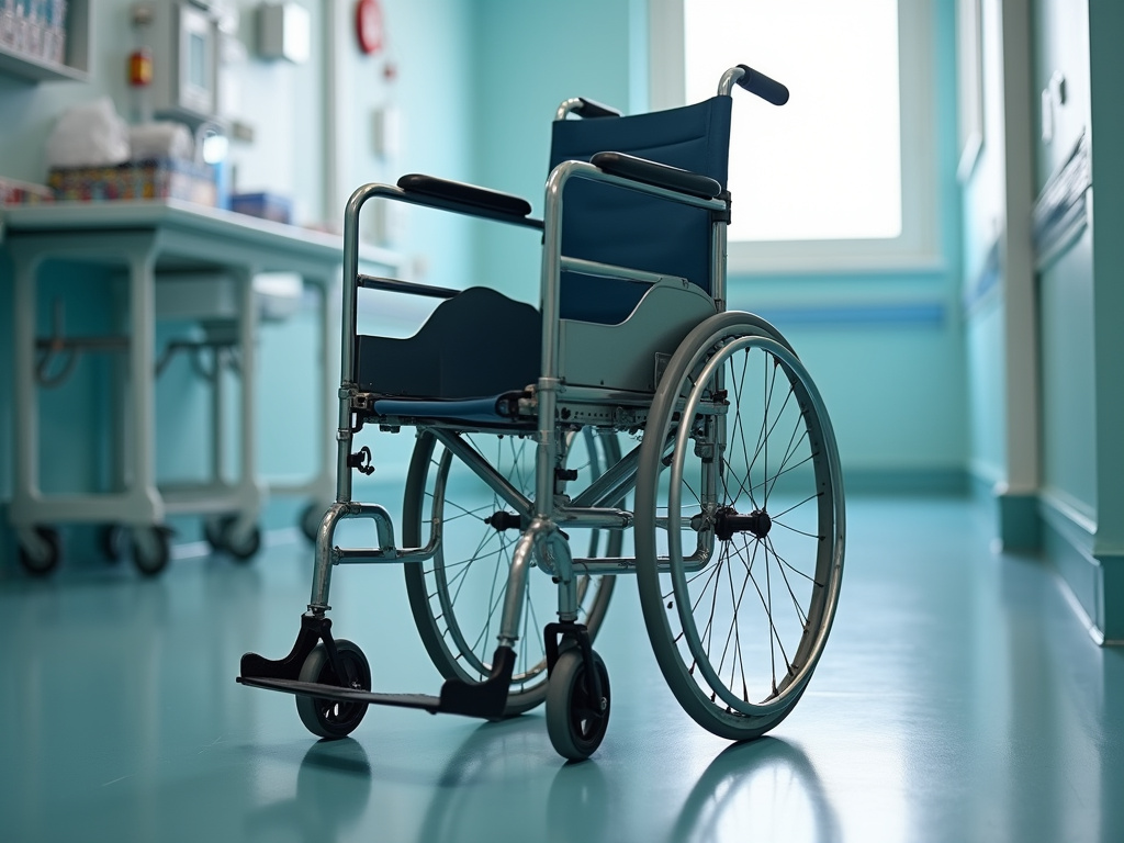 Hospital wheelchair — personal injury lawyer phoenix