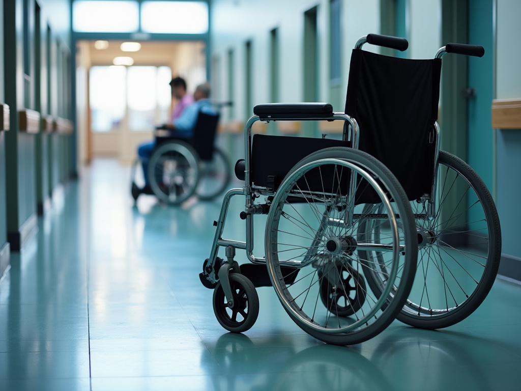 Hospital wheelchair — personal injury lawyer phoenix