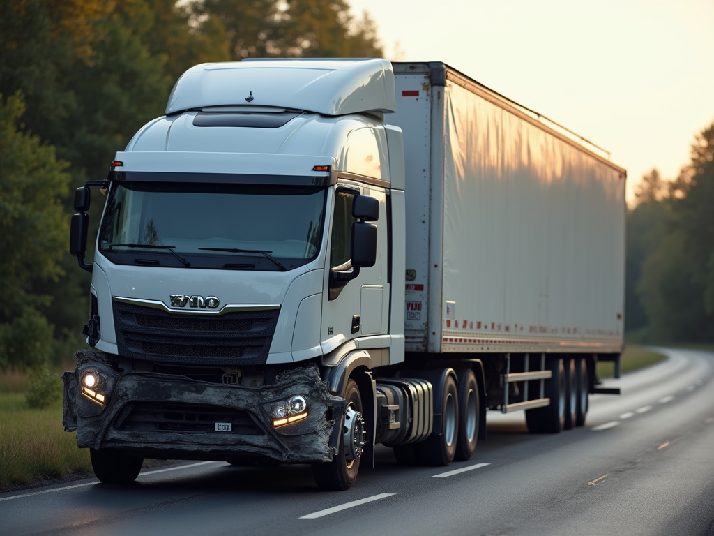 Jackknifed trailer — truck accident lawyer phoenix