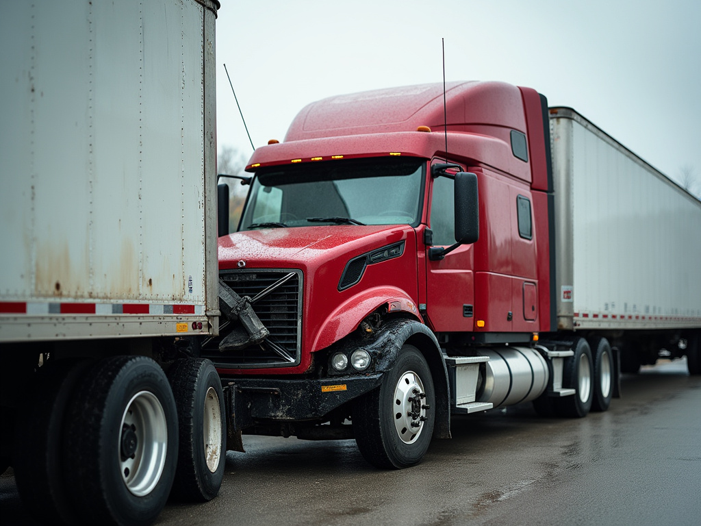 Jackknifed trailer — truck accident lawyer phoenix