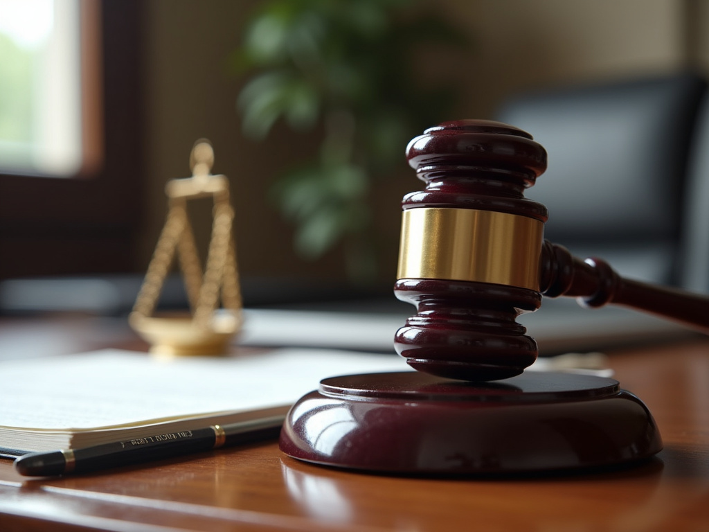 Law office desk — los angeles employment lawyer