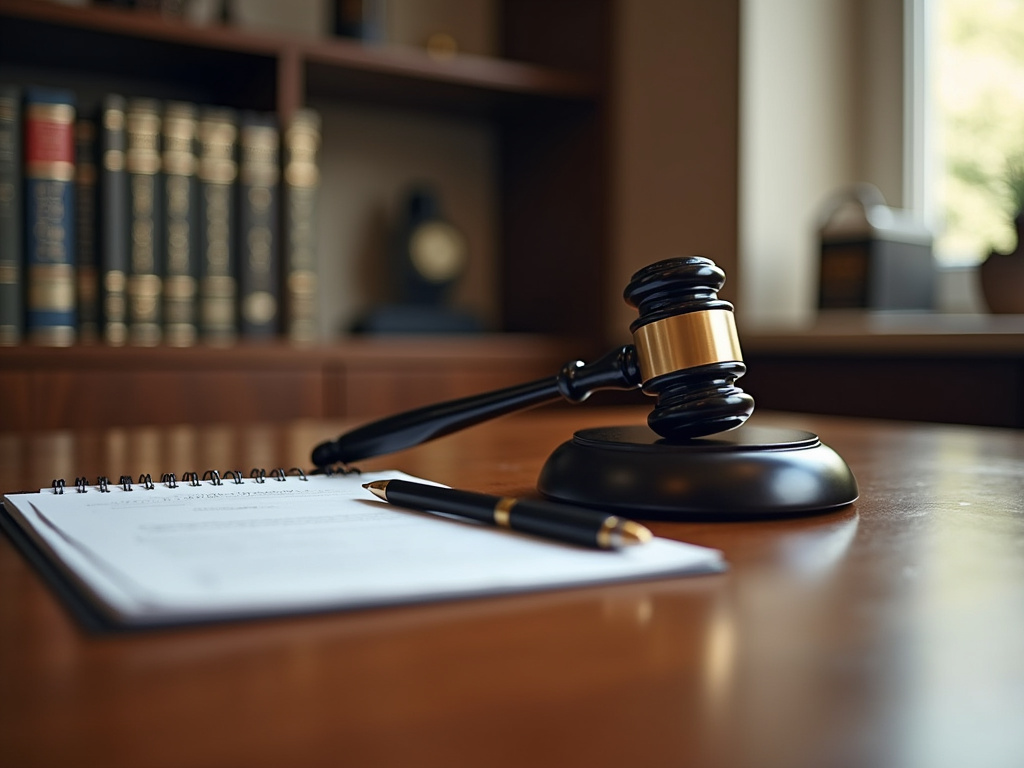 Law office desk — los angeles employment lawyer