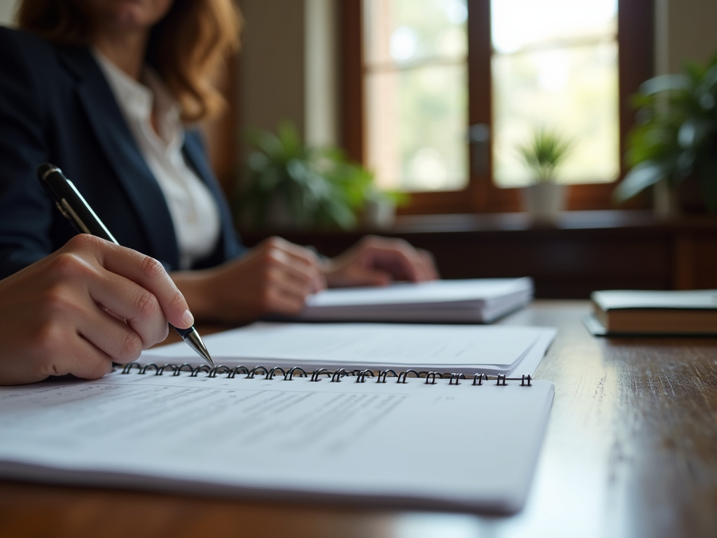Law office desk — los angeles employment lawyer