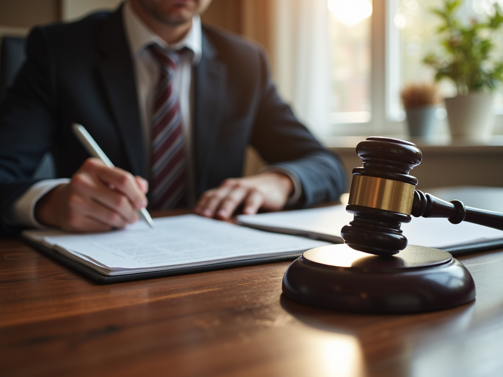 Law office desk — los angeles employment lawyer