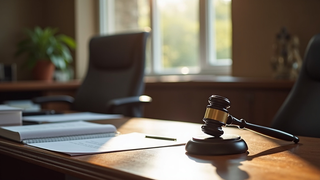 Law office desk — Omega Law Group Accident & Injury Attorneys, Los Angeles, LA