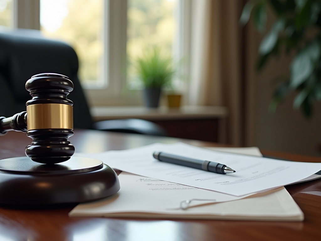 Law office desk — wrongful death lawyer phoenix