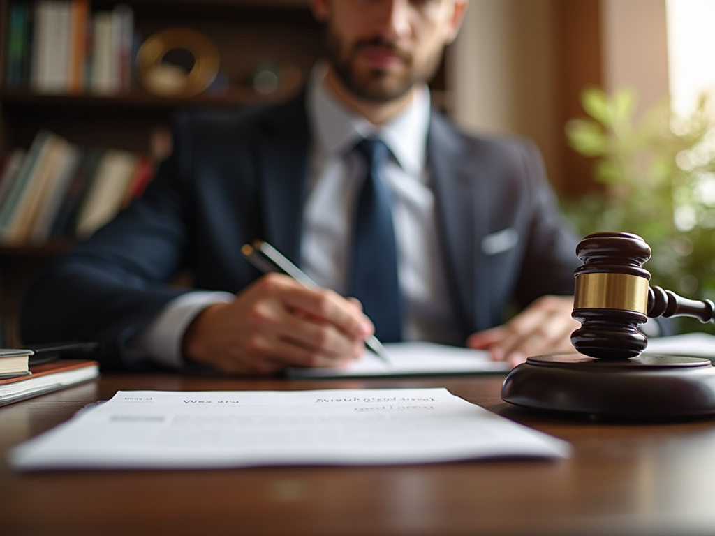 Law office desk — wrongful death lawyer phoenix