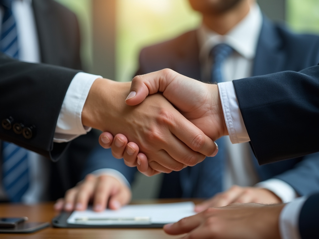 Law office handshake — wrongful death lawyer phoenix
