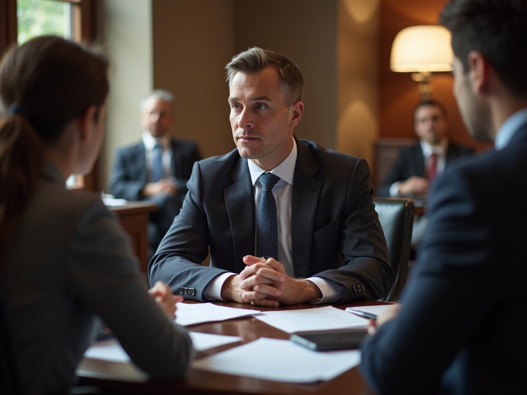 Law office meeting — los angeles employment lawyer