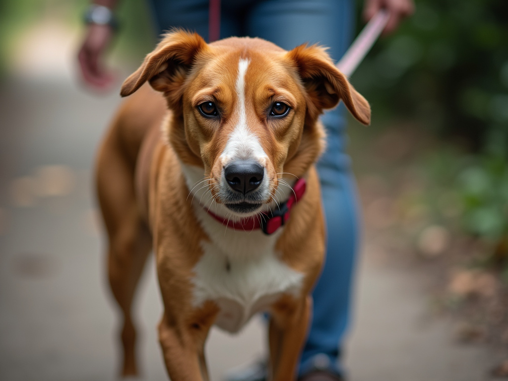 Leashed dog — los angeles dog bite lawyer