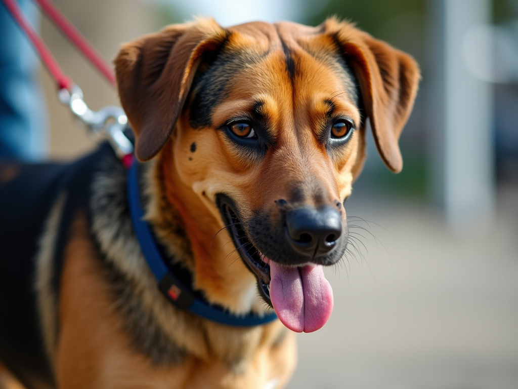 Leashed dog — los angeles dog bite lawyer