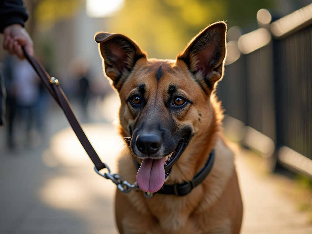 Leashed dog — los angeles dog bite lawyer
