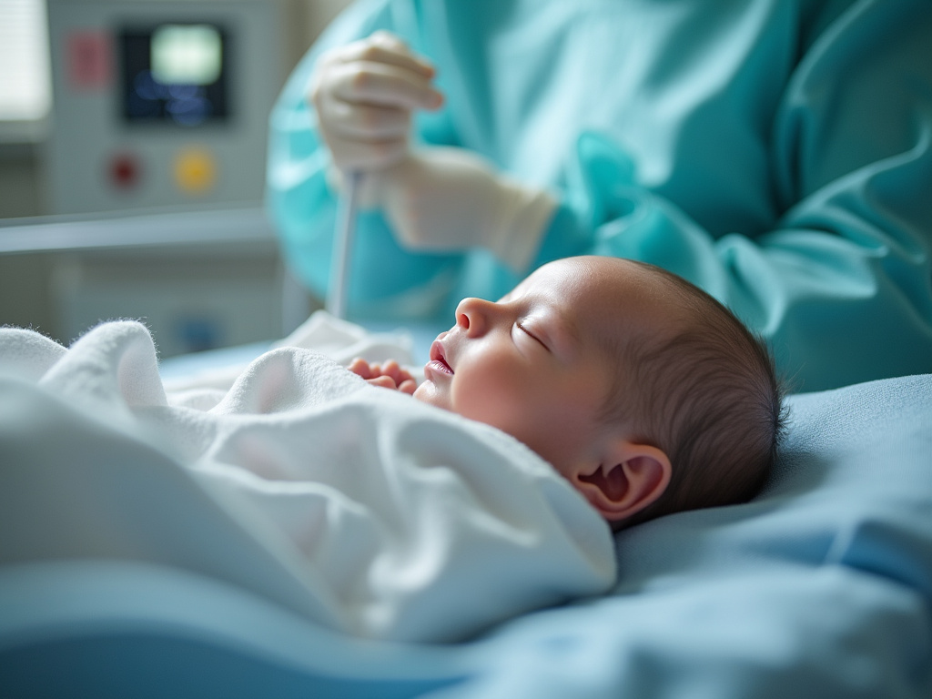 Newborn in incubator — birth injury lawyer phoenix