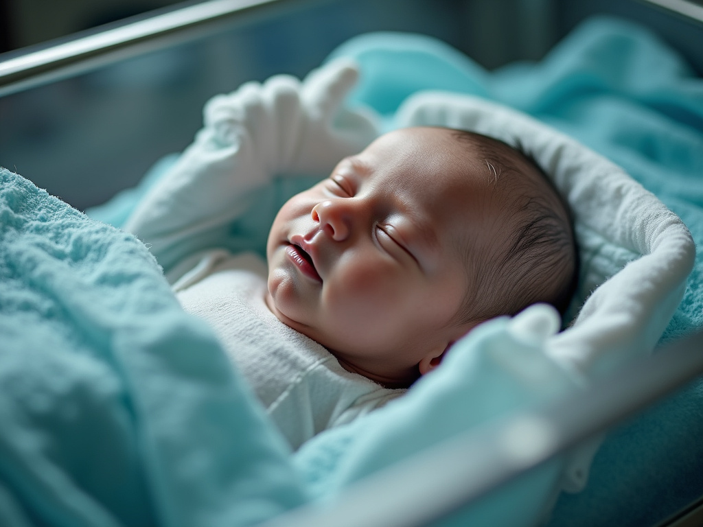 Newborn in incubator — birth injury lawyer phoenix