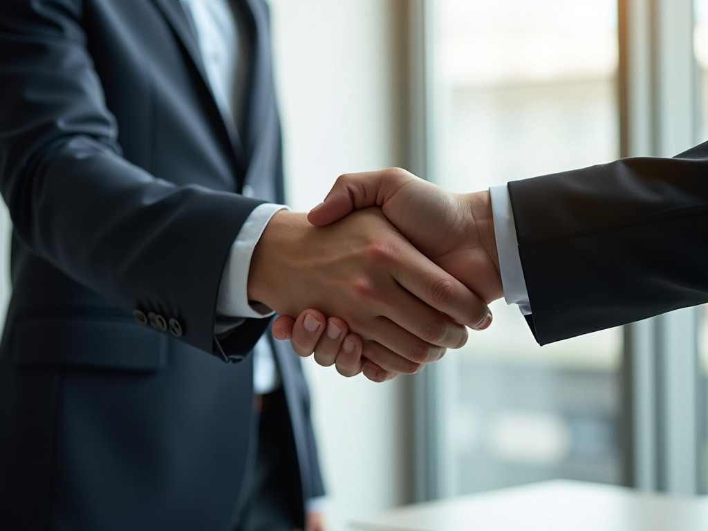 Office handshake — los angeles employment lawyer